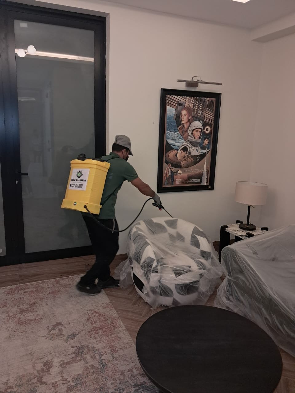 تنظيف المباني